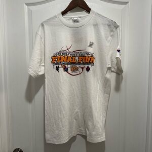 Champion White Final Four Graphic Tee